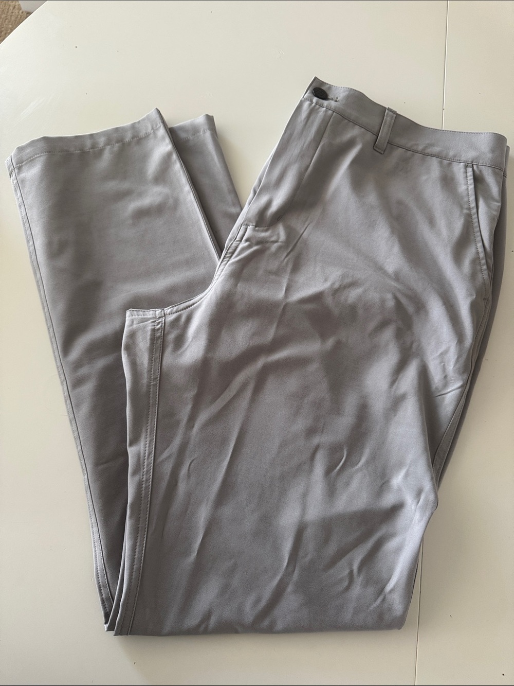 Free Fly Apparel Men's Light Gray Chino Pants
